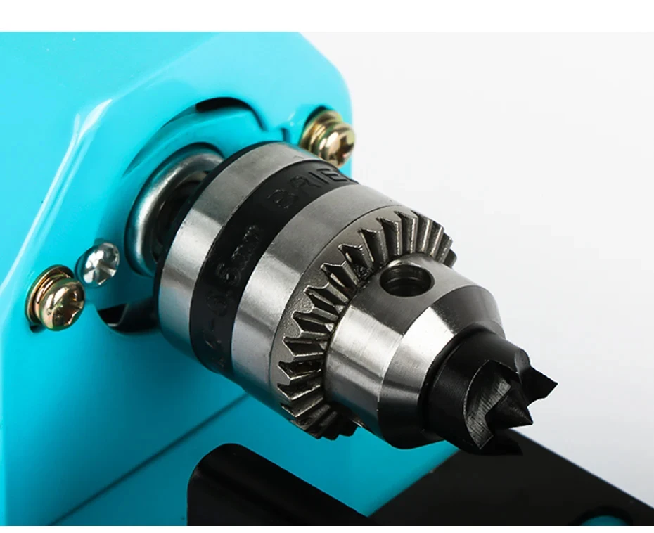 Electric Wood Mini Lathe Machine - Beads Grinding Polishing Beading Woodturning Lathe for Craft And DIY Projects - Image 16