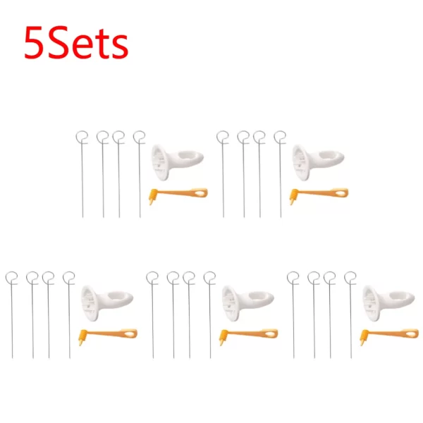 1Set Stainless Steel Plastic Rotate Potato Slicer Twisted Potato Spiral Slice Cutter - Image 11