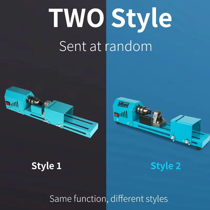 Electric Wood Mini Lathe Machine - Beads Grinding Polishing Beading Woodturning Lathe for Craft And DIY Projects - Image 6