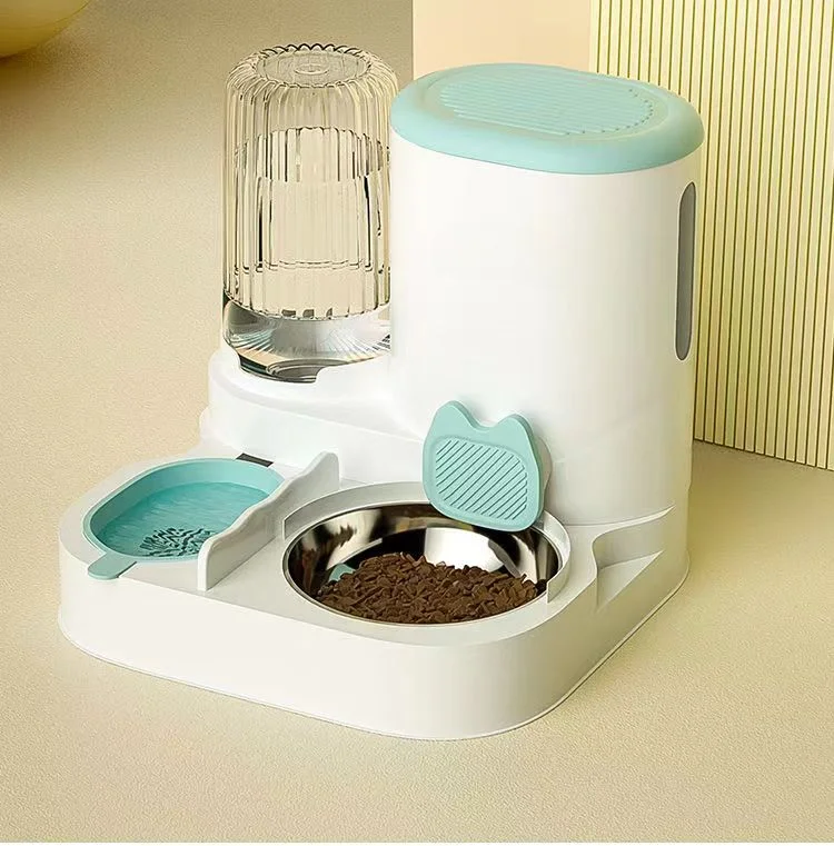 Cat bowl automatic feeder for cats, dogs, pets, water dispensers, integrated cat bowl, cat food basin, dogs, eating, drinking wa - Image 13