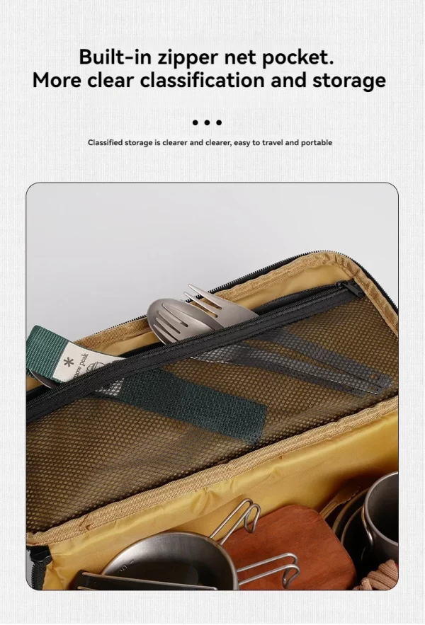 SUNDICK Tableware Classification Storage Bag, Stove Head Gas Cylinder Storage Bag, Miscellaneous Bag, Handheld Sorting Bag - Image 18