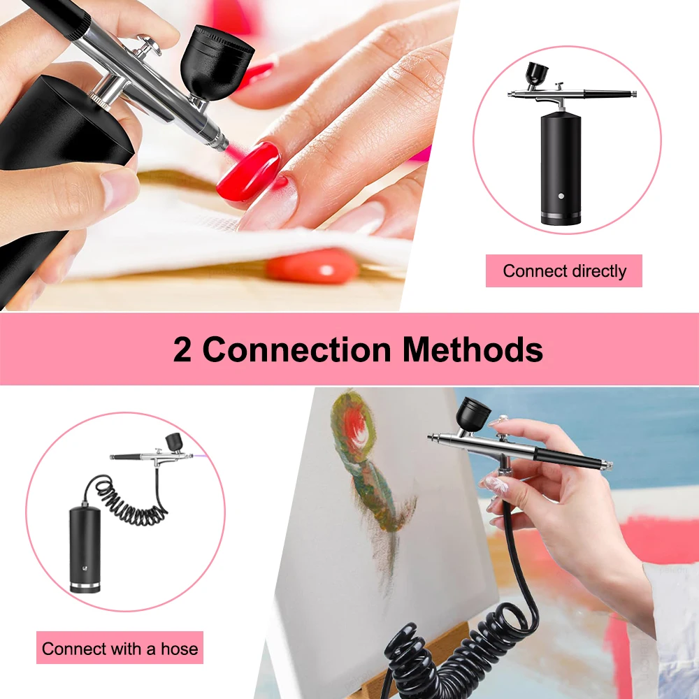 Airbrush with Compressor Airbrush Painting Mini Spray Gun for Painting Electric Paint Gun Airbrush Compressor Paint Spray Gun - Image 4