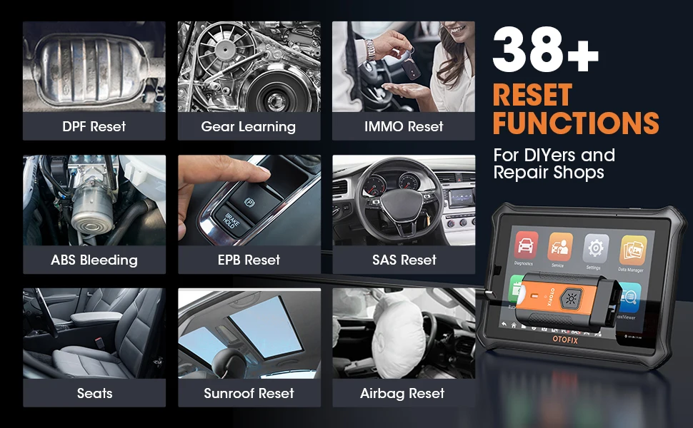 OTOFIX D1 Lite Bluetooth Scanner Bidirectional Diagnostic Tool 2 Year Free Update All System Diagnostic Scanner AutoAuth FCA SGW - Image 11