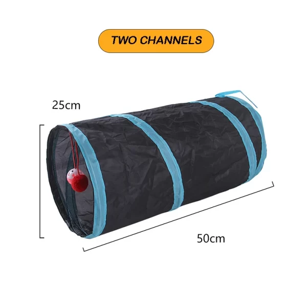 Cat Tunnel Foldable Cat Tunnel Pet Supplies Cat S T Y Pass Play Tunnel - Image 8