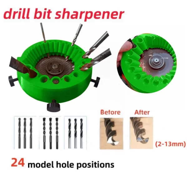 Upgrade 118 Degree Angle Grinder Drill Bit Sharpener - Image 8