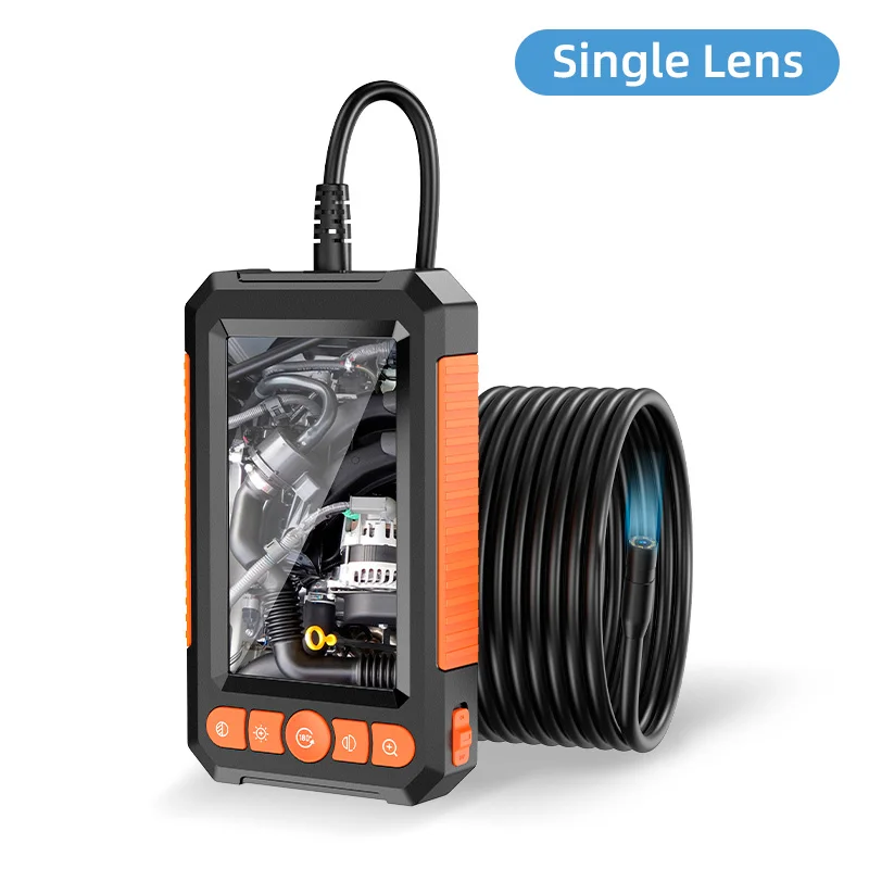 KERUI Industrial Endoscope Camera 4.3 "Single Dual Lens HD 1080P Car Inspection Borescope IP67 Waterproof Sewer Camera With LED - Image 7