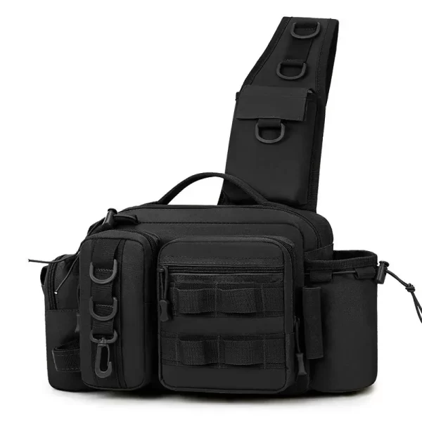 Fishing Tackle Backpack Lure Box Gear Storage Bag Fanny Pack - Image 8