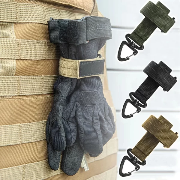 Multi-purpose Nylon Gloves Hook Work Gloves Safety Clip - Image 11