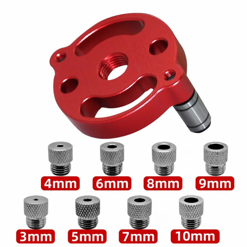 3-10mm Dowel Jig Kit - Self Centering Drill Guide Locator with 8 Steel Bushing - Image 10
