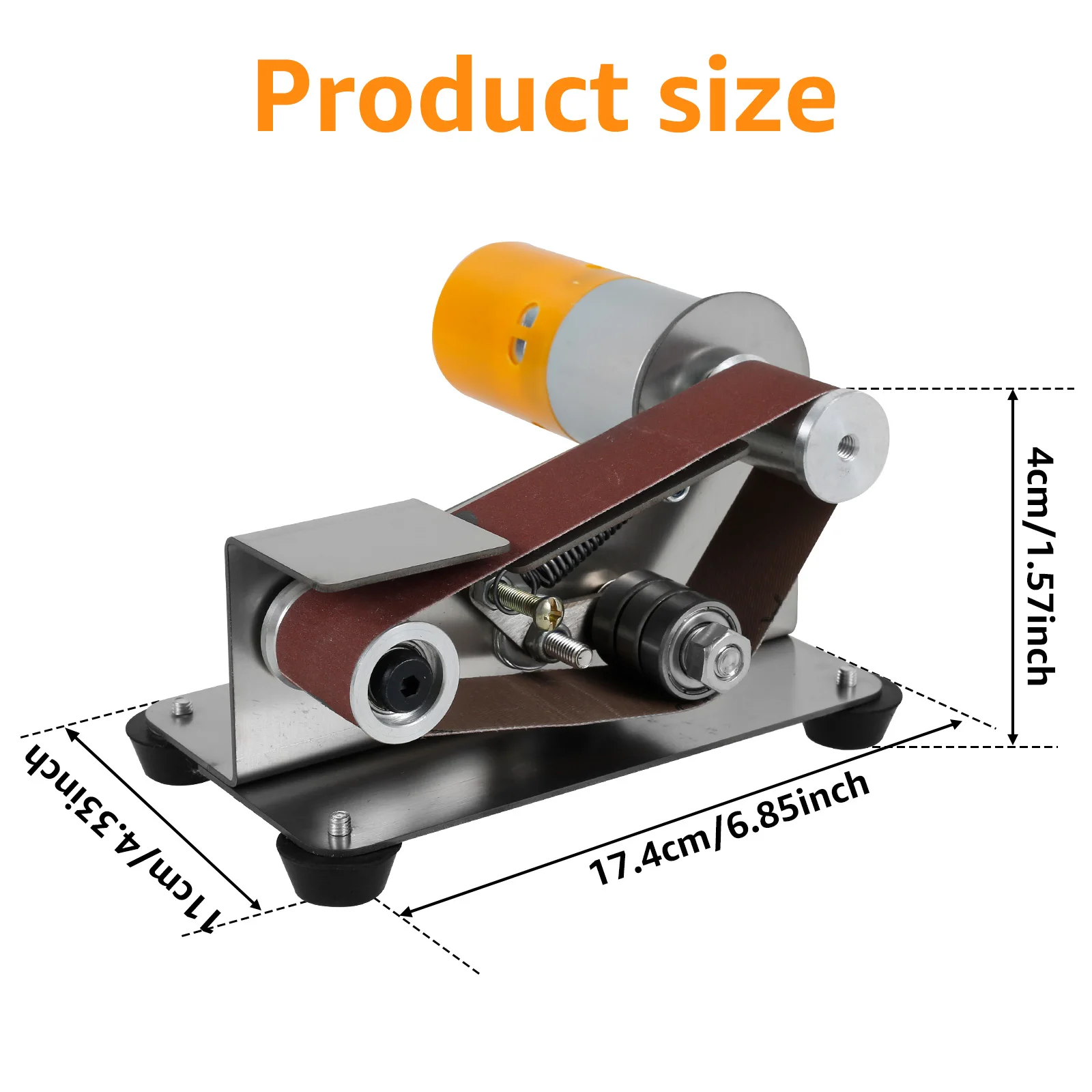 Mini Belt Grinding Machine Tool Sharpening Machine Sanding Grinding Electric - Image 6