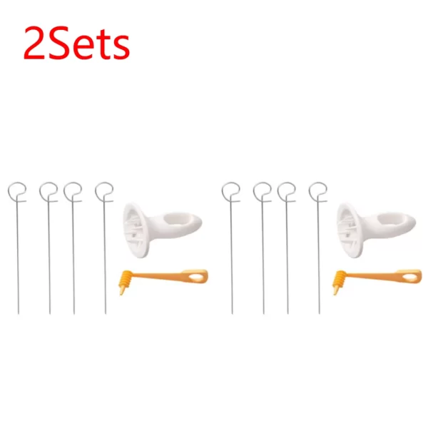 1Set Stainless Steel Plastic Rotate Potato Slicer Twisted Potato Spiral Slice Cutter - Image 10