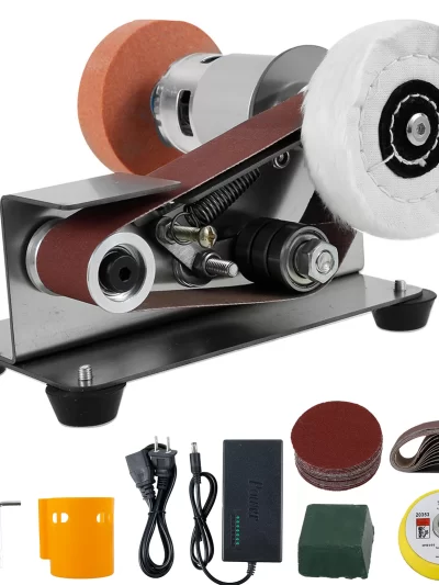 Mini Belt Grinding Machine Tool Sharpening Machine Sanding Grinding Electric