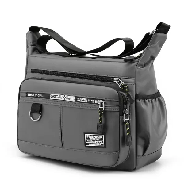 Design Oxford Shoulder Bag Large Capacity Men's Casual Multi-layer - Image 9