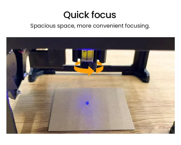 3000mW Laser Engraver Machine CNC Highly Accurate Portable 3W Laser Engraving Cutting Machine For Dog Tag Paper Leather Wood DIY - Image 13