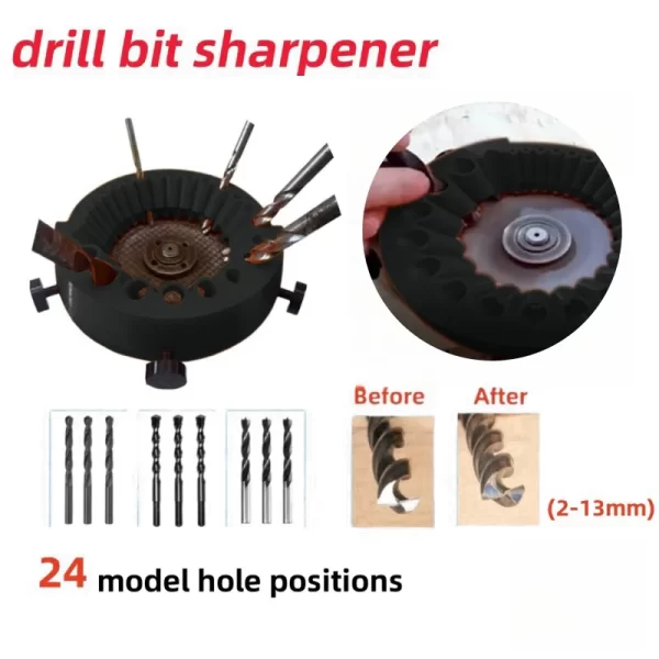 Upgrade 118 Degree Angle Grinder Drill Bit Sharpener - Image 12