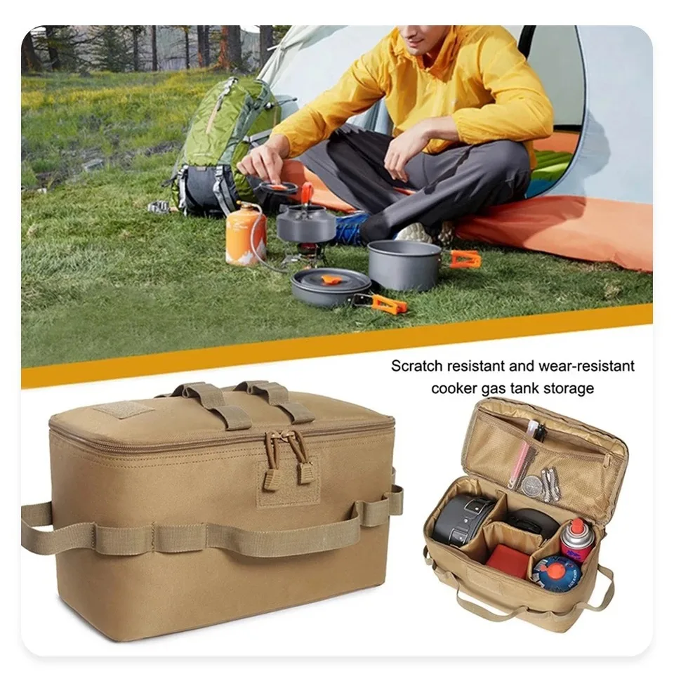Outdoor Camping Gas Tank Storage Bag Large Capacity Ground Nail Tool Bag - Image 4