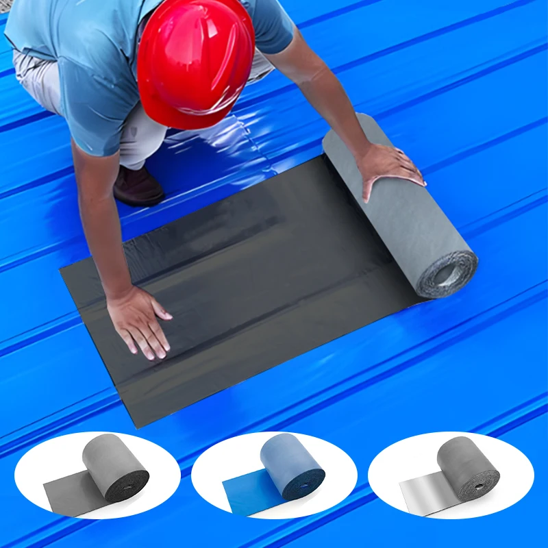 Waterproof tape, waterproof coiled material and self-adhesive roof sealant