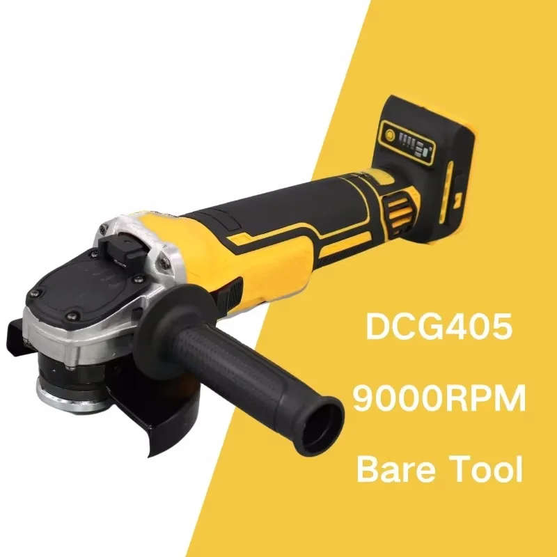 125mm Flat Head Angle Grinder Bare Tool Brushless Power Tool for Metal Cutting - Image 20