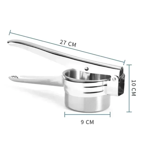 Masher RicerPress Mashed Potatoes Stainless Steel Crushing Puree Fruit Vegetable Squeezer Juicer Press - Image 8