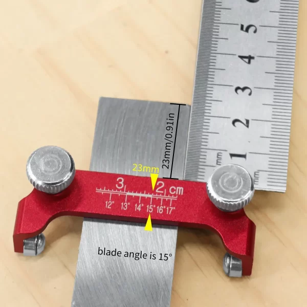 Chisel Sharpener, Fixed Angle Sharpener Made Of Aluminum, Fixed Angle Knife Chisel Sharpener - Image 10