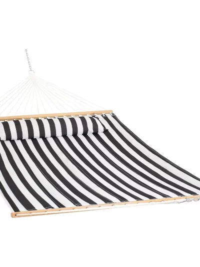 Outdoor Hammock with Spreader Bars - Heavy-Duty 450-Pound Capacity