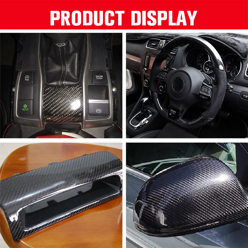 3K 200gsm Carbon Fiber Cloth 50cm/30cm wide Plain Carbon Fabric - Image 17