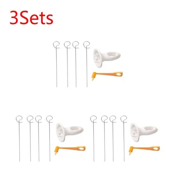 1Set Stainless Steel Plastic Rotate Potato Slicer Twisted Potato Spiral Slice Cutter - Image 7