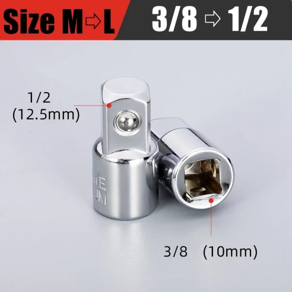 Telescopic Socket Ratchet Wrench for Automotive Repair Adjustable Head - Image 7