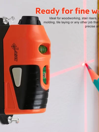 Mini Vertical Spirit Level Tool Laser Level Laser Straight THE Laser Guided Level Line Measurement Gauge Tool