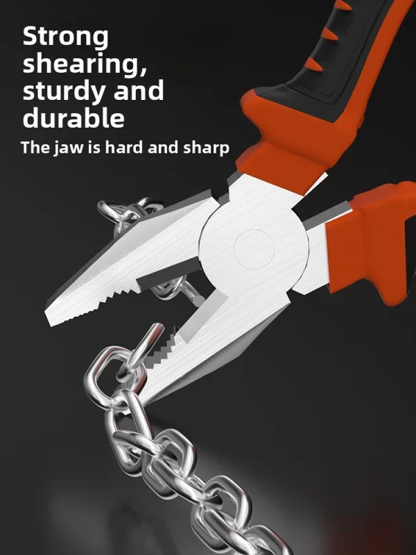 Electric Wire Pliers Large Opening Sharp Multifunction Tool - Image 11