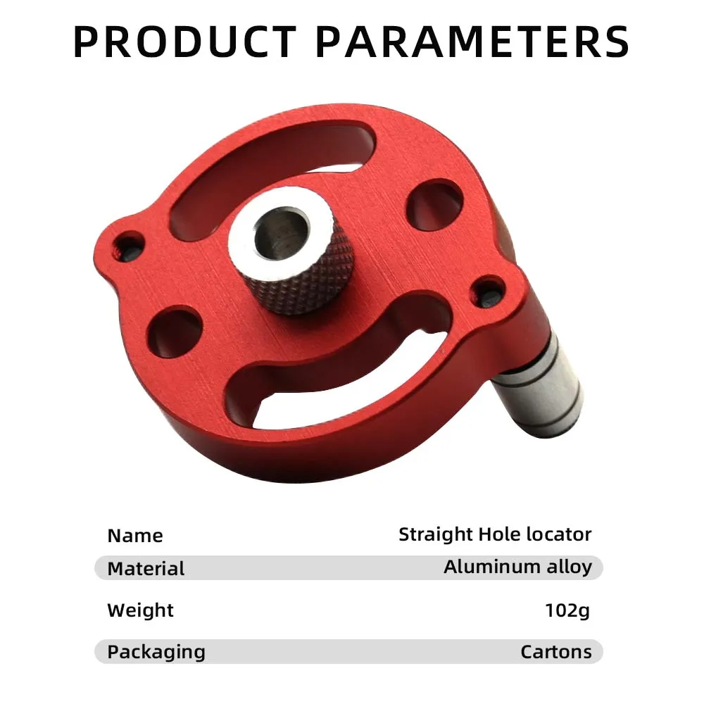 3-10mm Dowel Jig Kit - Self Centering Drill Guide Locator with 8 Steel Bushing - Image 19