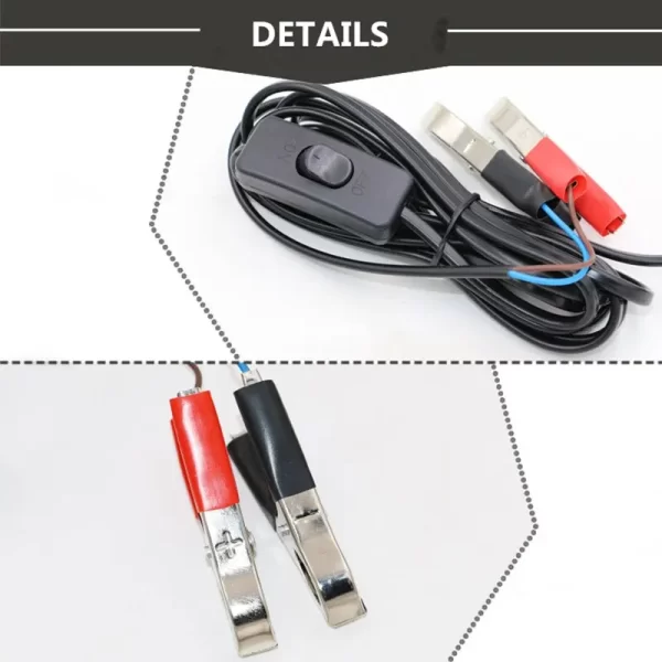 Portable Mini 12V 24V DC Electric Submersible Pump For Pumping Diesel Oil Water Aluminum Alloy Shell 12L/min Fuel Transfer Pump - Image 3