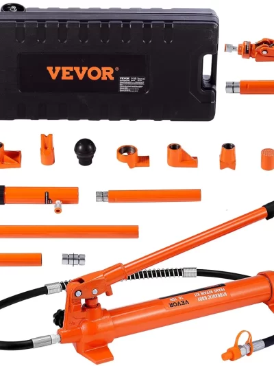 10 Ton Porta Power Kit, Hydraulic Ram with Pump, Car Jack