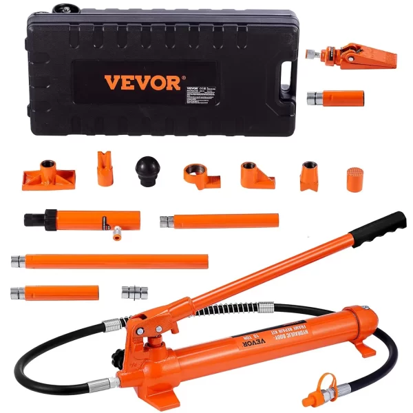 10 Ton Porta Power Kit, Hydraulic Ram with Pump, Car Jack