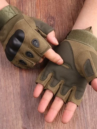 Half Finger Men's Gloves Outdoor Military Tactical Gloves