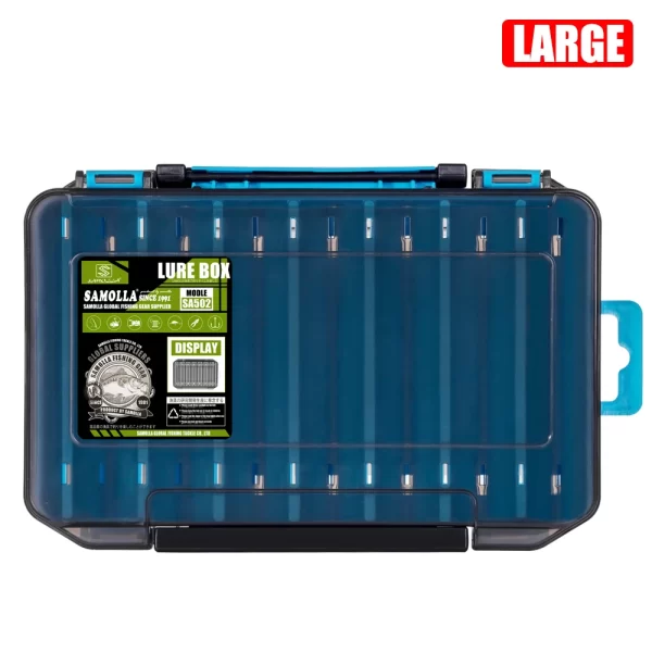 Fishing Tackle Box 14 Compartments Fishing Accessories Lure Hook Storage Case - Image 8
