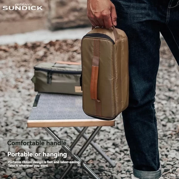 SUNDICK Tableware Classification Storage Bag, Stove Head Gas Cylinder Storage Bag, Miscellaneous Bag, Handheld Sorting Bag - Image 3