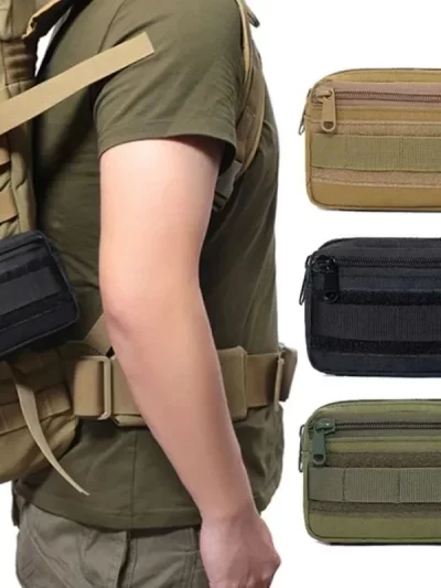 Molle Utility EDC Waist Bag Tactical Pouch Medical First Aid Bag