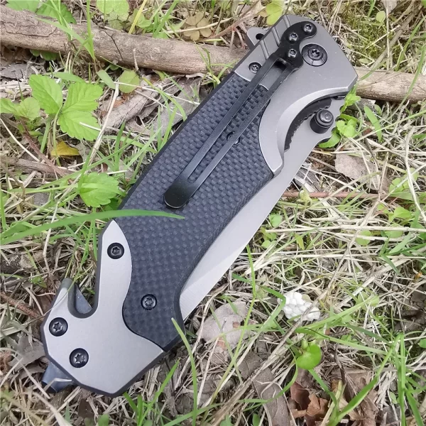 Folding Knife Edc Multi High Hardness 8CR13 Military Knives - Image 5