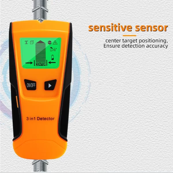 3 in 1 Wall Metal Detector Depth Professional Find Metal Wood Studs AC Voltage Live Wire - Image 11