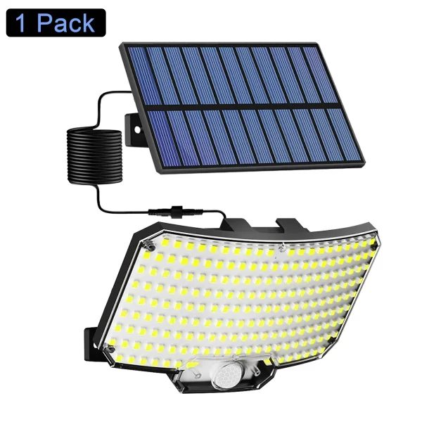 Solar Lights Outdoor 234LED 3 Modes Motion Sensor Flood Lights with Remote - Image 7
