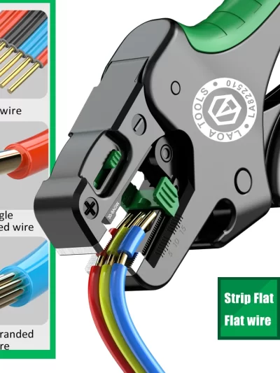 LAOA Multifunctional Fast And Fully Automatic Wire Stripping Pliers Wire Cutting Pliers Electrician Pliers