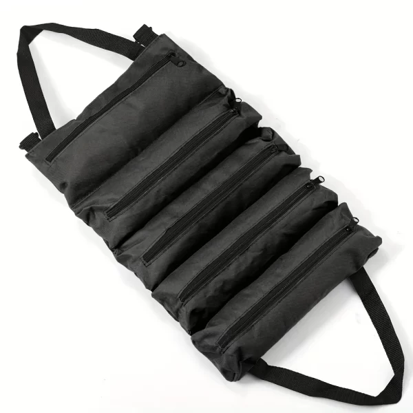 Heavy-Duty Roll-Up Tool Bag - Oxford Fabric Multi-Tool Organizer - Image 7
