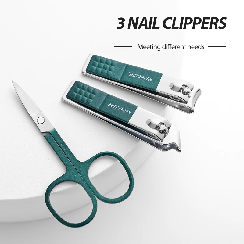 Nail Scissors Set Household High End Mens And Womens Special Nail Clippers Manicure Beauty Tools 6 Piece - Image 4