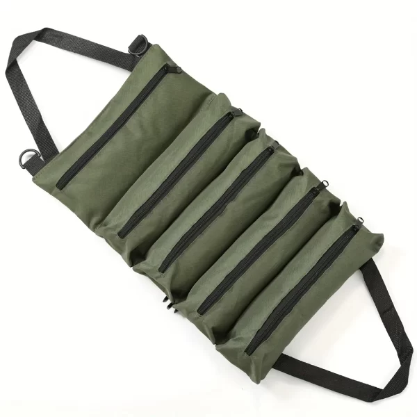 Heavy-Duty Roll-Up Tool Bag - Oxford Fabric Multi-Tool Organizer - Image 6