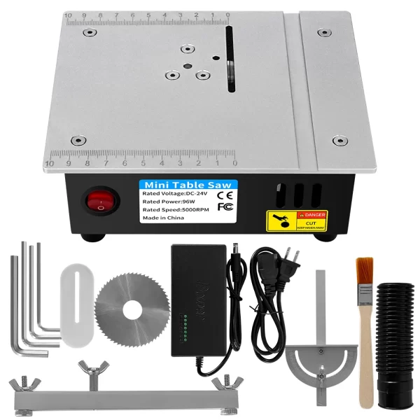DC24V Household Miniature Woodworking Table Saw Electric - Image 6
