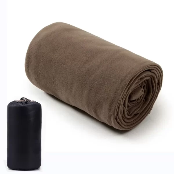Fleece Sleeping Bag Portable Ultra-light Polar Travel Sheets for Adults Outdoor Camping Tent Bed Warm Sleeping Bag Liner - Image 11