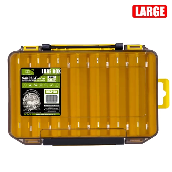 Fishing Tackle Box 14 Compartments Fishing Accessories Lure Hook Storage Case - Image 9