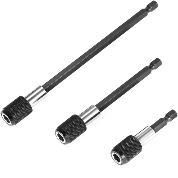 60/100/150mm Hexagonal Quick-release Self-locking Extension Rod Electric Drill Driver - Image 7