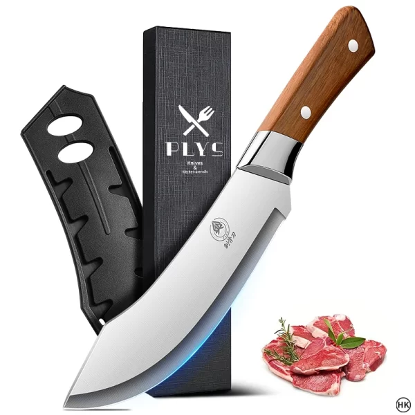 BAKULI-1PC Boning Knife, Precision Boning Knife: Stainless Steel, Ergonomic Grip